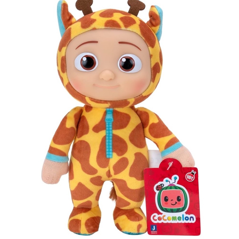 Cocomelon JJ Giraffe 8" Plush Doll Stuffed Animal NEW With Tags